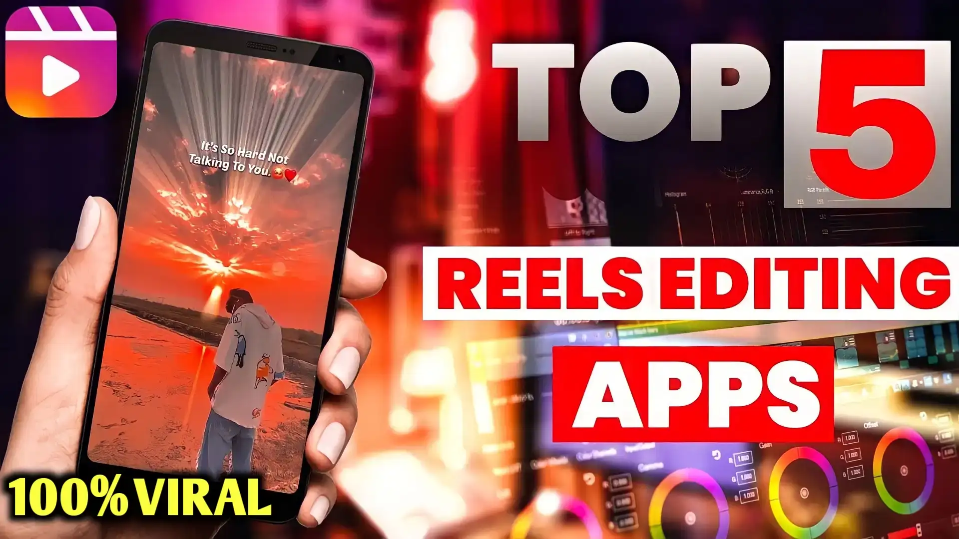 Top 5 Viral reels editing app