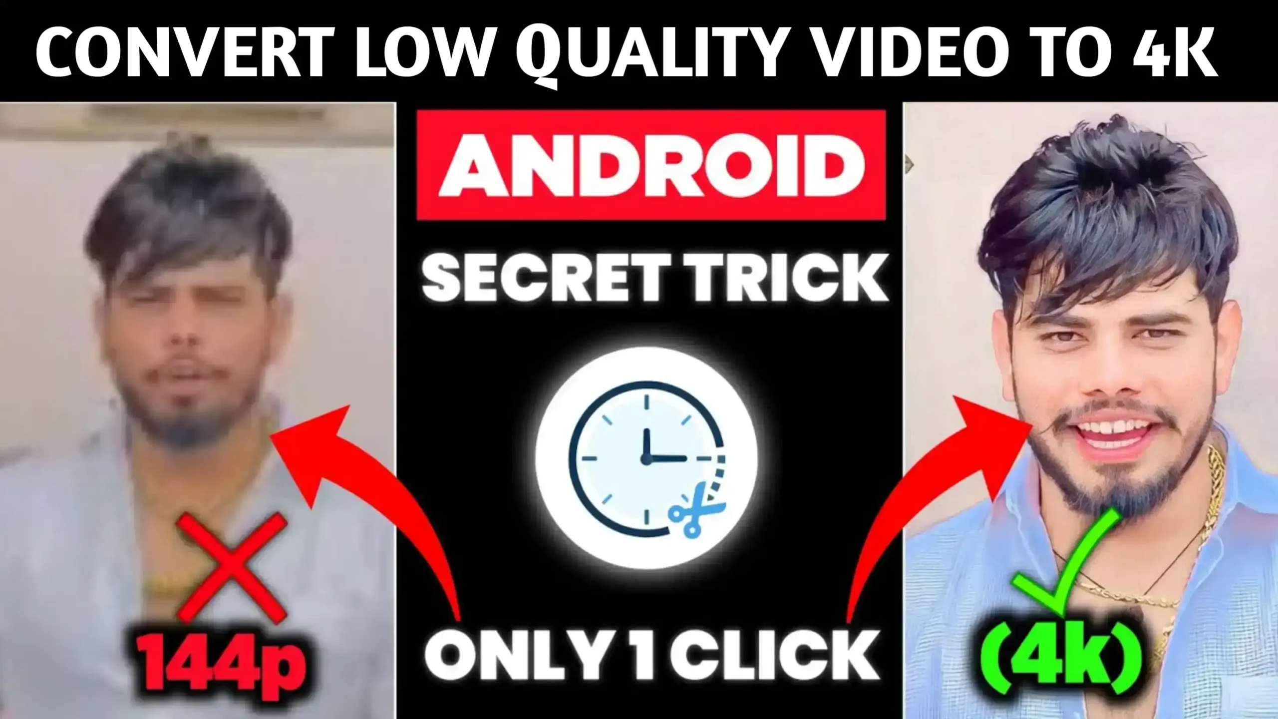 Best Ways How To Convert Low Quality Video In 4K On Android