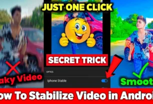 Stabilize Video in Android