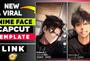 Anime Face Capcut Template