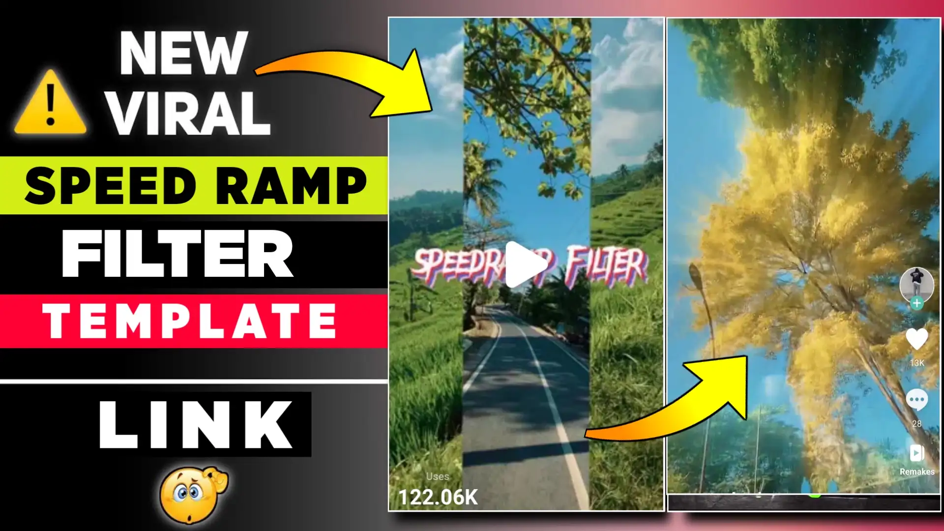 New Speed Ramp Filter Capcut Template