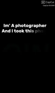 Camera Photography CapCut Template