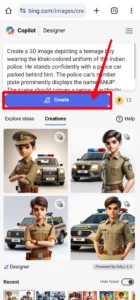 Bing AI Police Name Image Generator