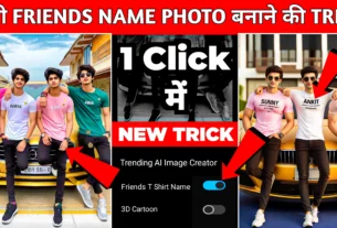 Create AI Best Friend T Shirt Name photo generator