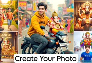 Ganesh Chaturthi Photo Name Editing