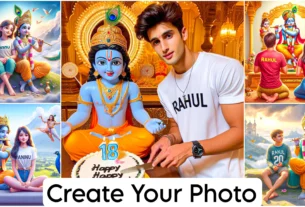 Krishna Janmashtami Photo Editing