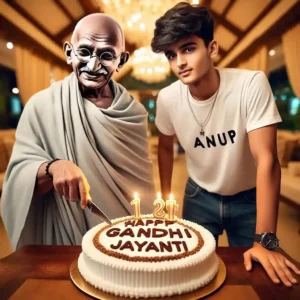 Gandhi Jayanti photo Editing