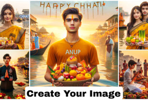 Chhath Puja AI Name Photo Editing