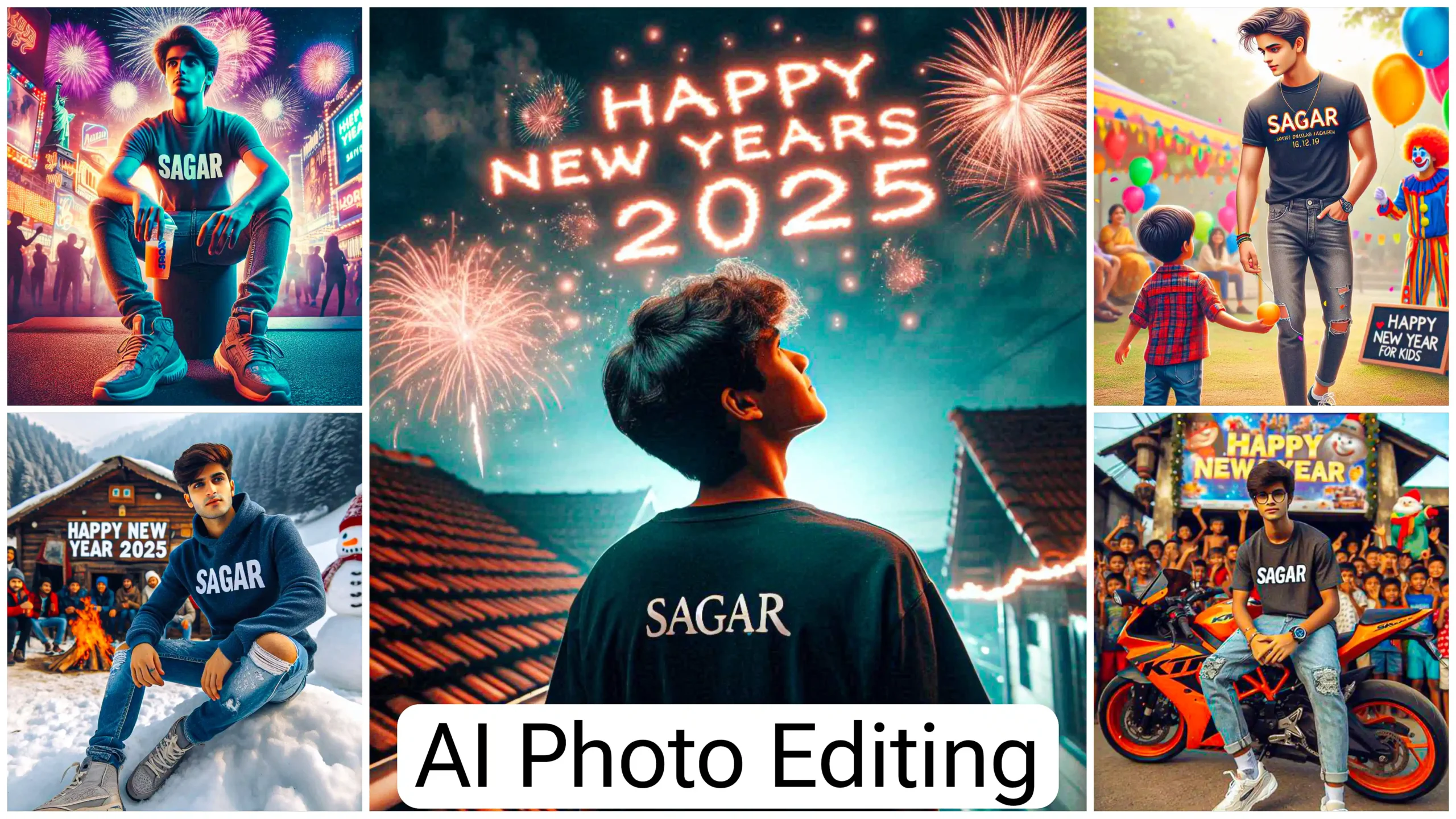 Happy New Year Ai Photo Editing 2025