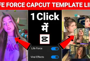 Life Force Capcut template Link