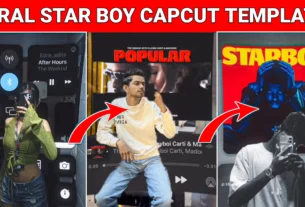 Starboy Capcut Template Link