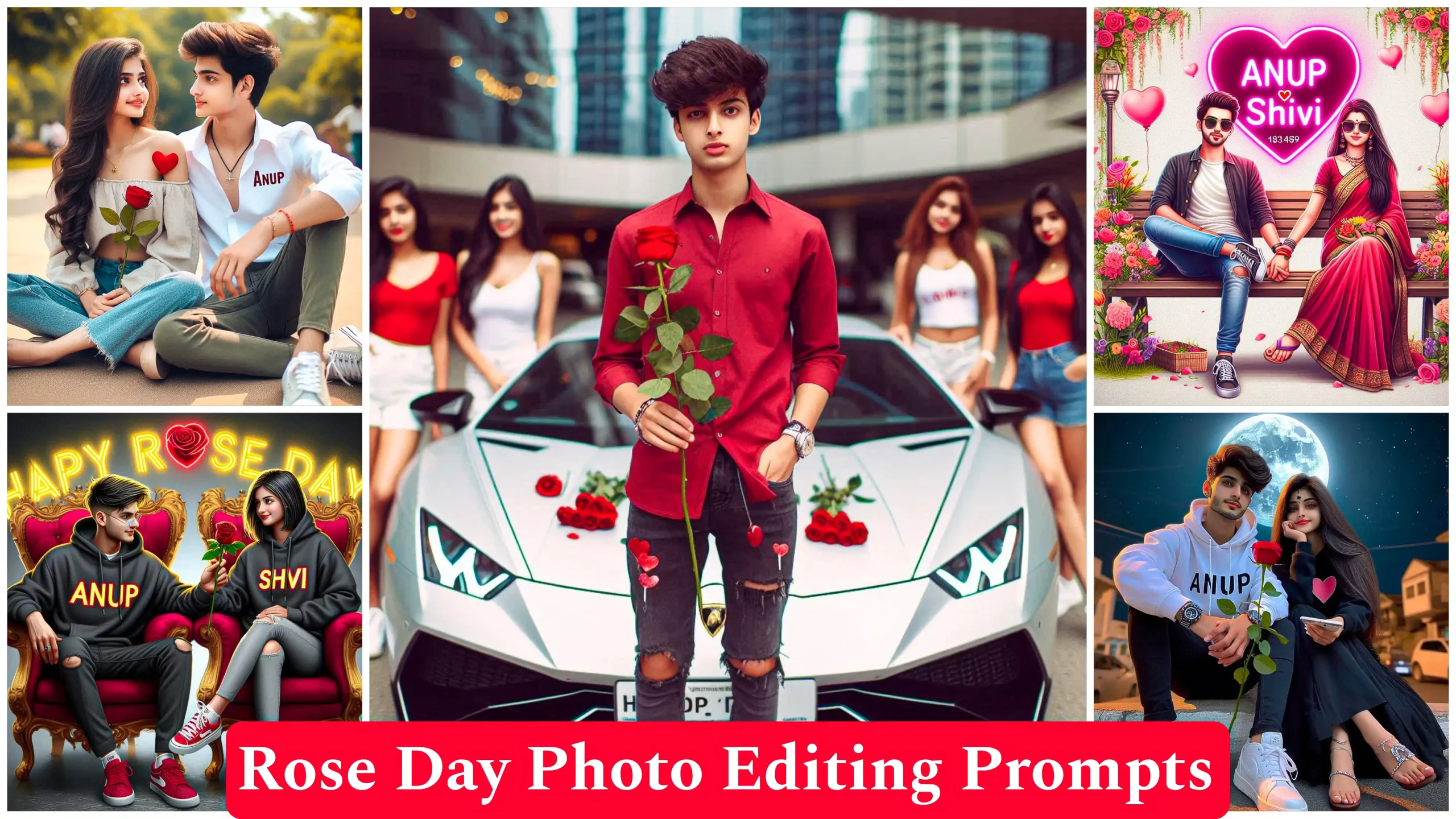 Happy Rose Day AI Photo Editing Prompts