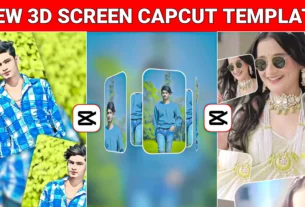 New 3D Screens Effect Capcut Template