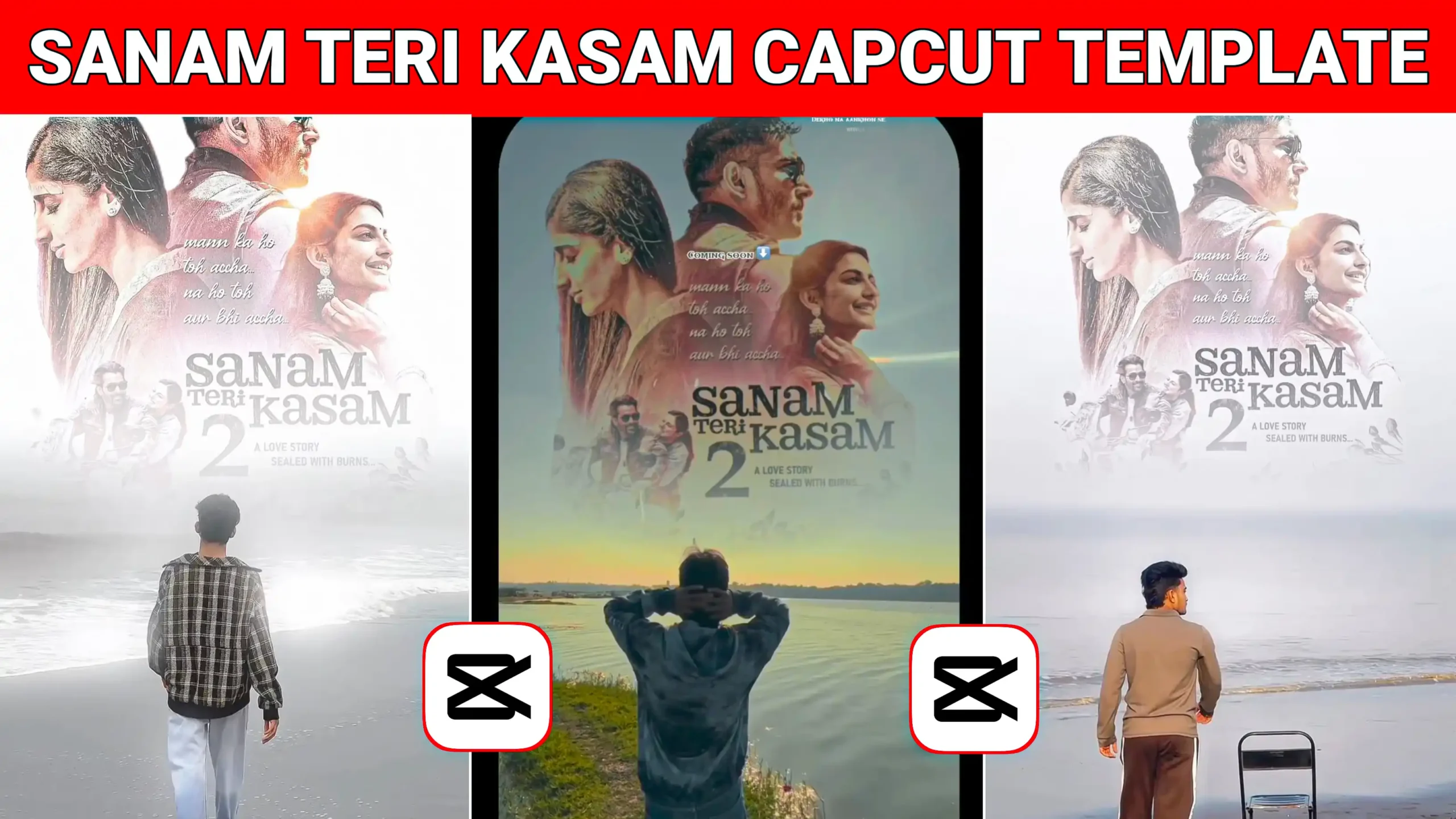 New Sanam Teri Kasam Capcut Template